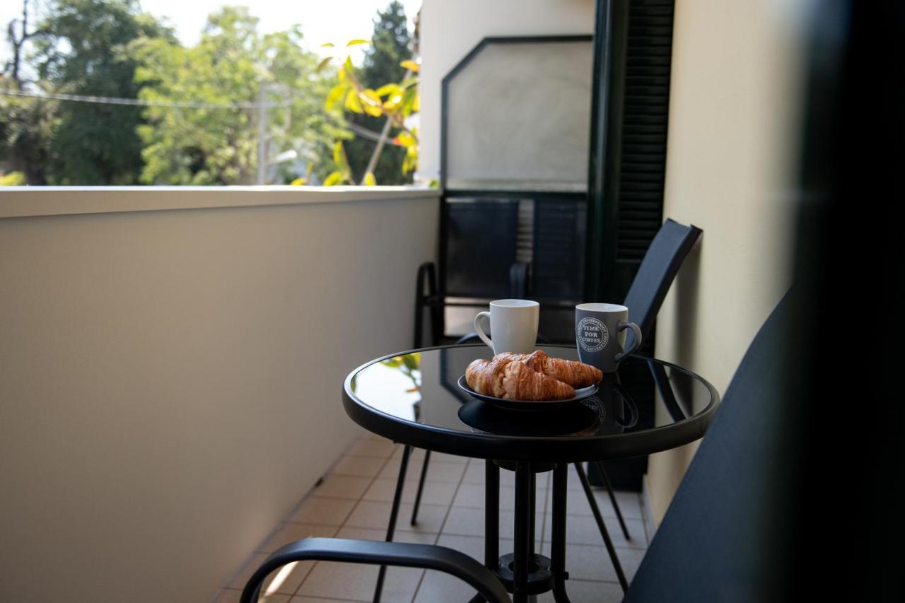 Aria Apartment In The Heart Of Corfu  Bagian luar foto