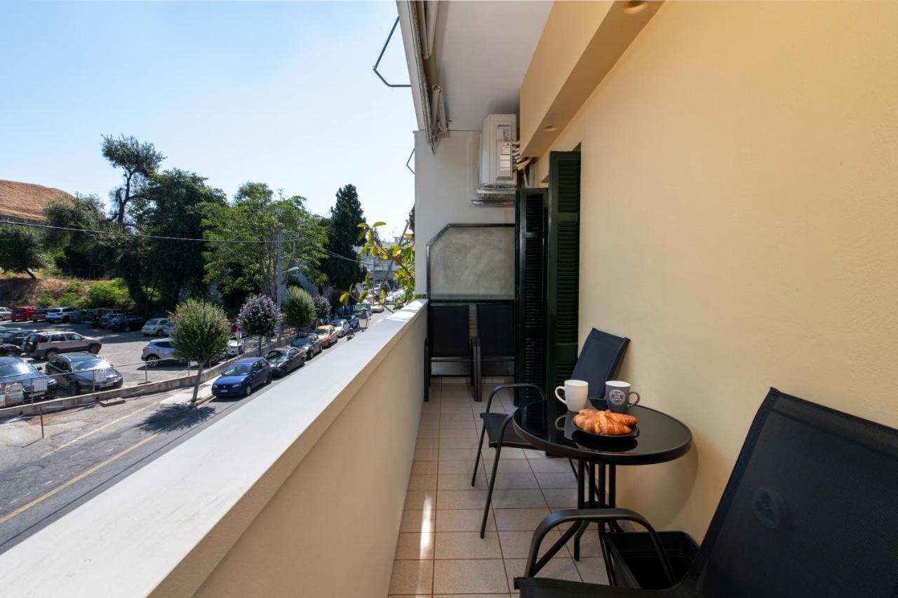 Aria Apartment In The Heart Of Corfu  Bagian luar foto