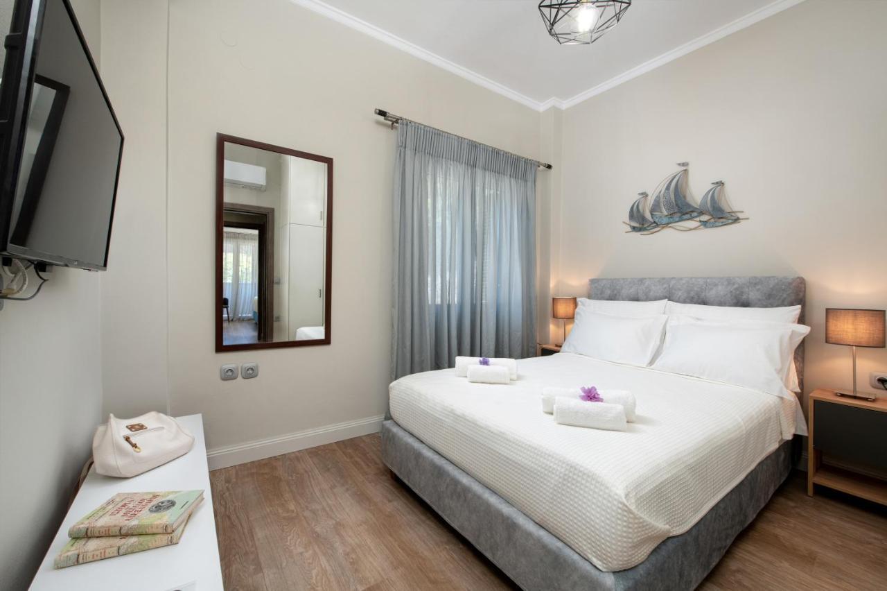 Aria Apartment In The Heart Of Corfu  Bagian luar foto
